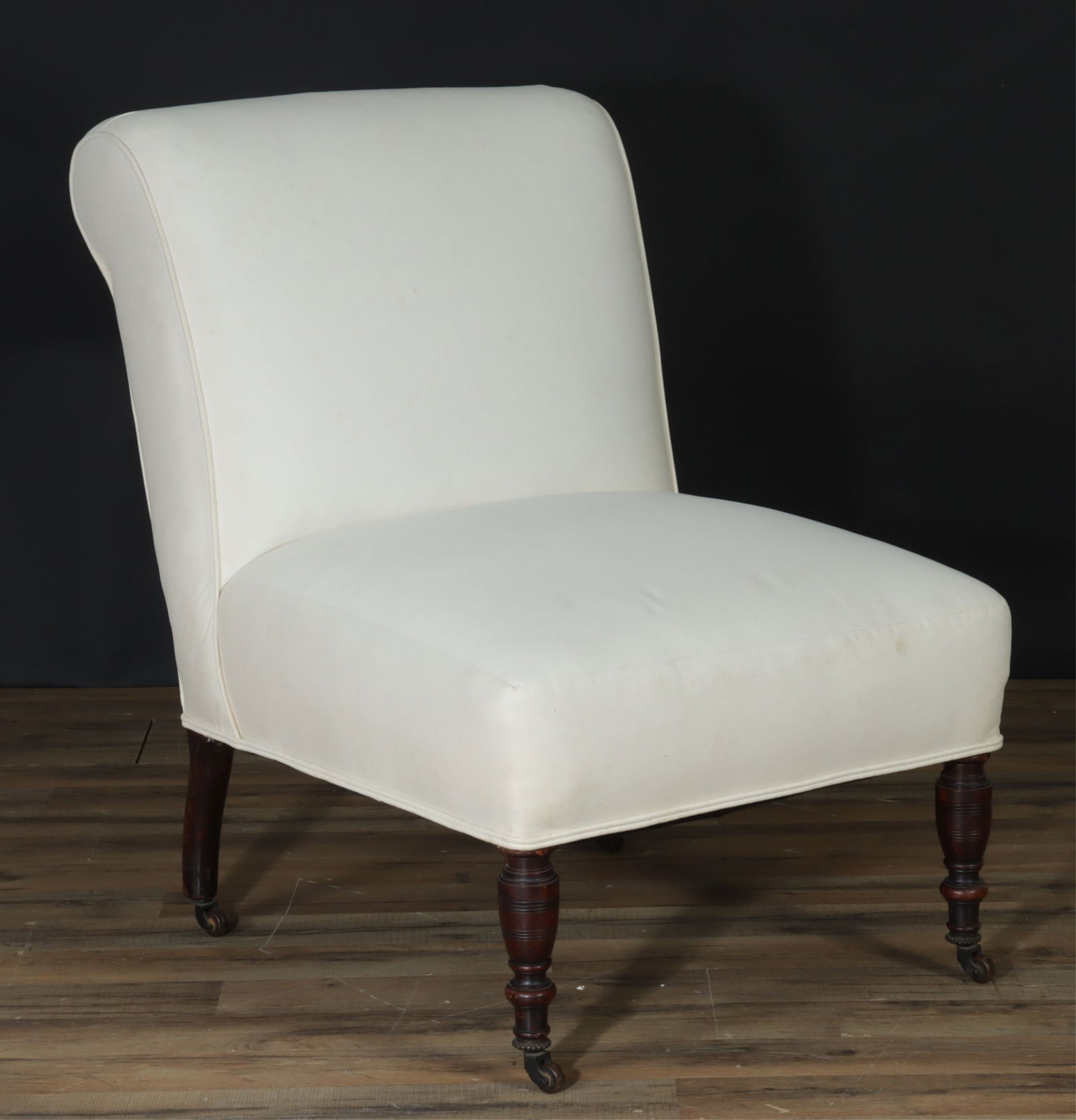 Aesthetic Movement Walnut Slipper Chair (1 of 5)