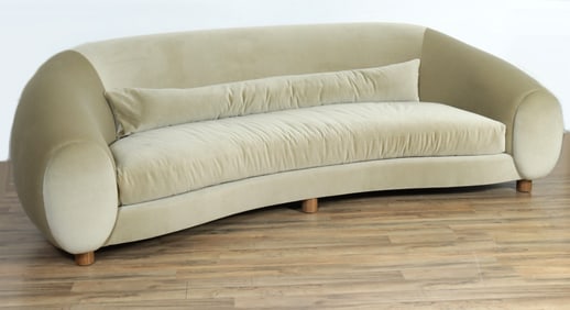 Jean Royere Style 'Polar Bear' Sofa