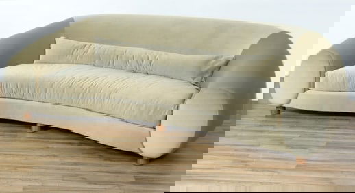 Jean Royere Style 'Polar Bear' Sofa
