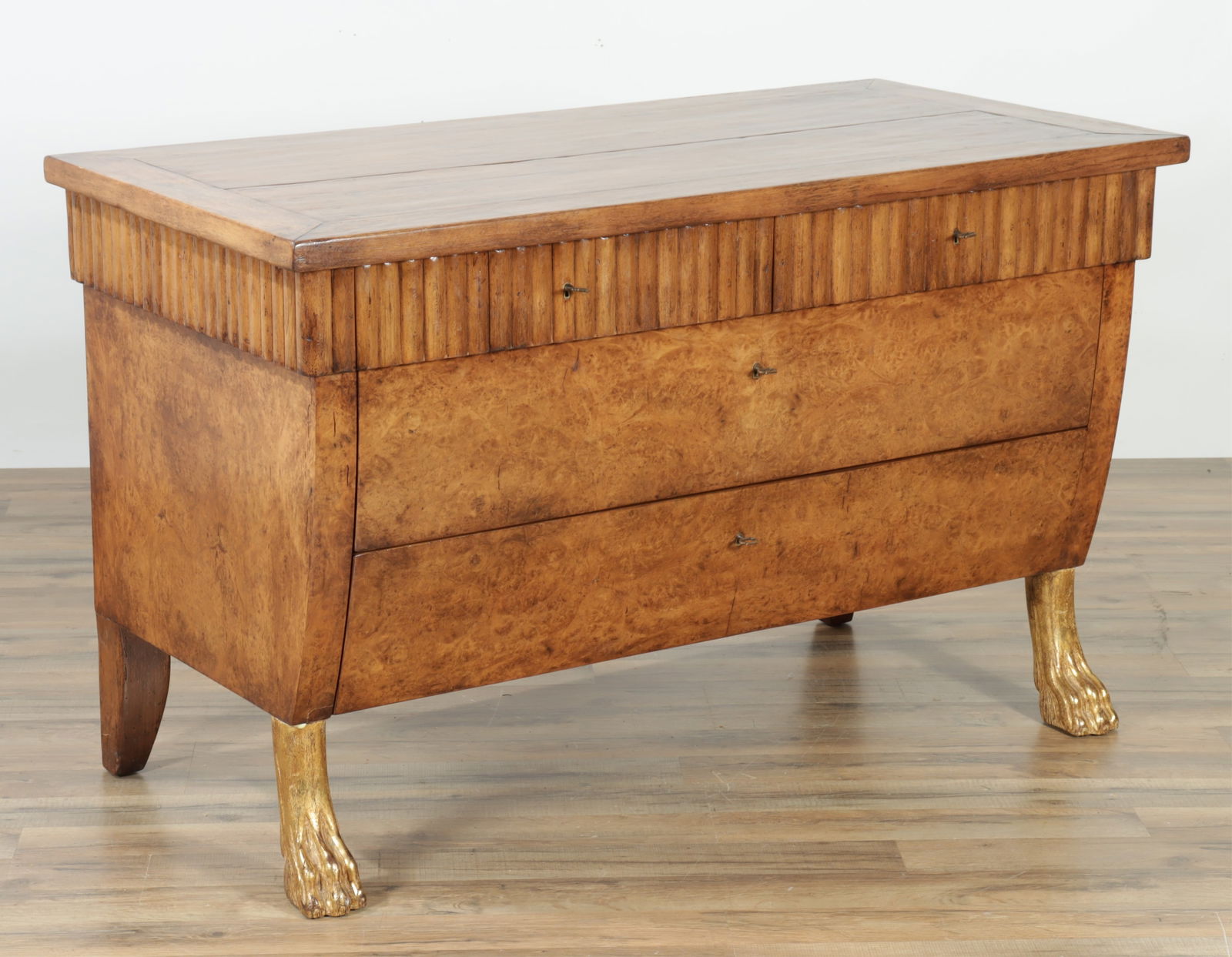 Rose Tarlow Parcel Gilt Walnut Bianca Commode (1 of 5)