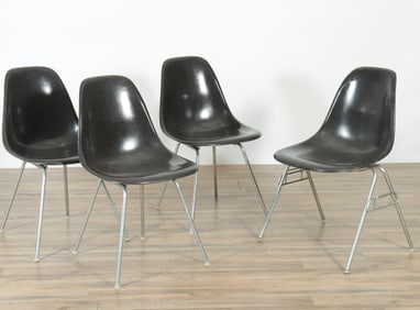 Set of 4 Eames Herman Miller Chairs
