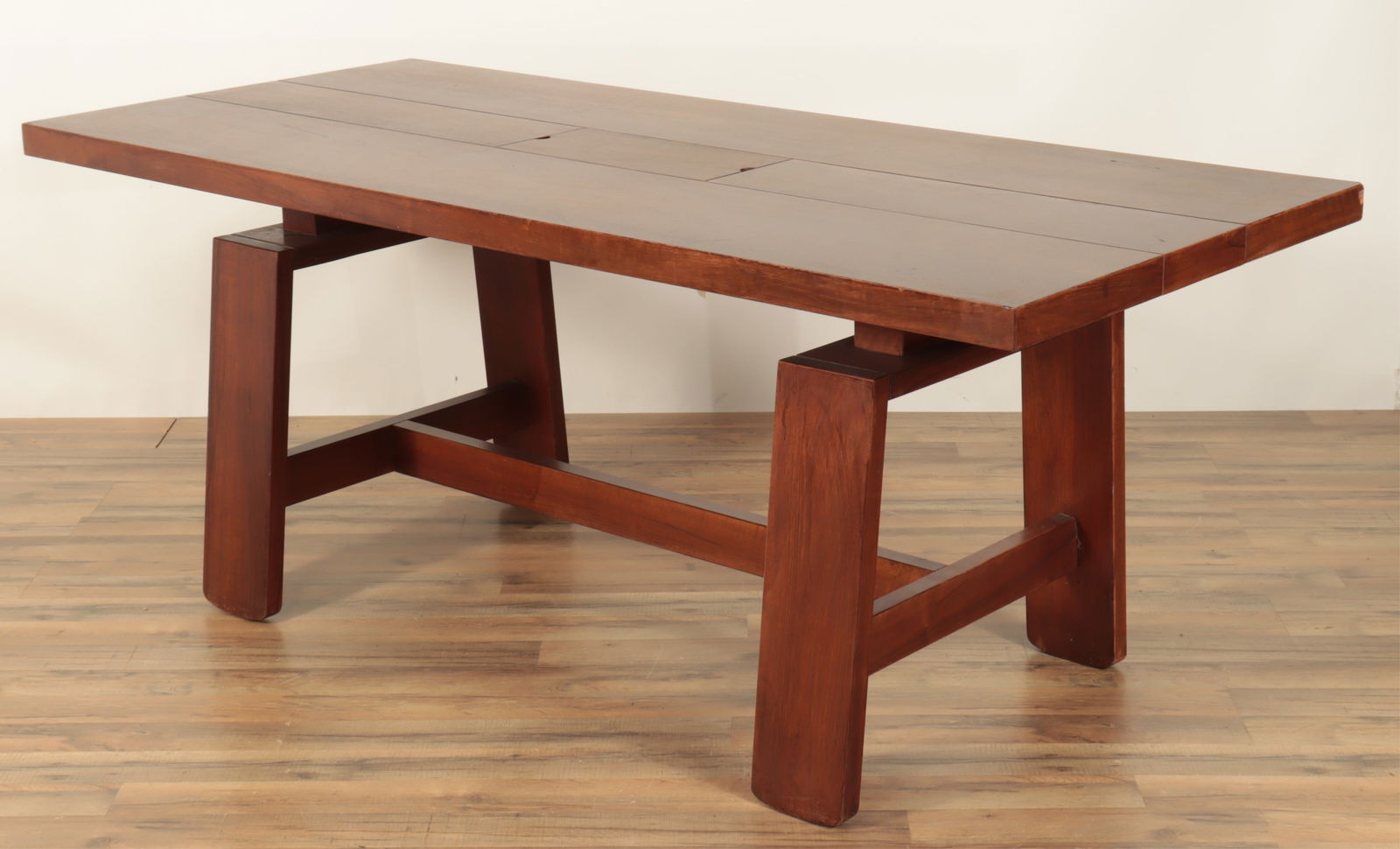 Silvio Coppola for Bernini Walnut Dining Table (1 of 14)