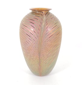 Craig Zweifel Art Glass Vase