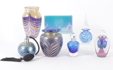Group Art Glass Articles, Fellerman, Carretta