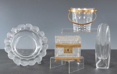 Lalique & Baccarat Glass Articles