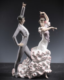 Lladro Porcelain 'A Passionate Dance'