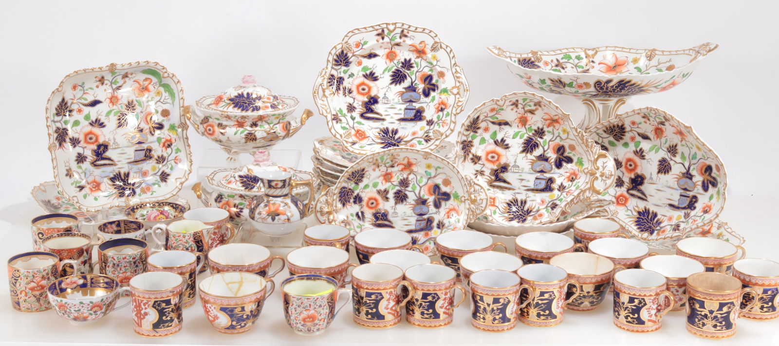 Imari Style Porcelain Group (1 of 15)