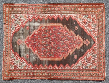 Persian Malayer Wool Carpet 4-9 x 6-6