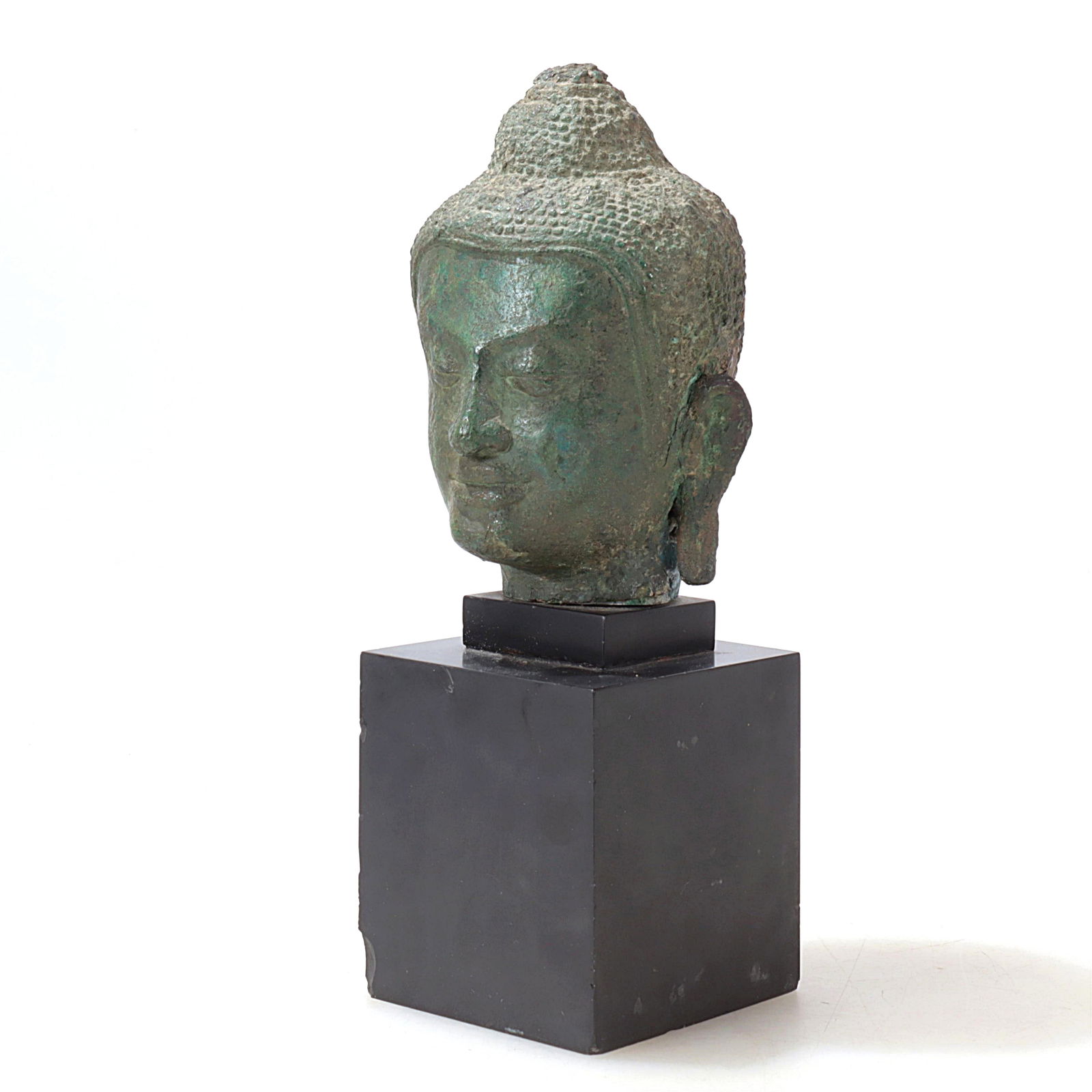 Thai Bonze Bust of Buddha, 15th C