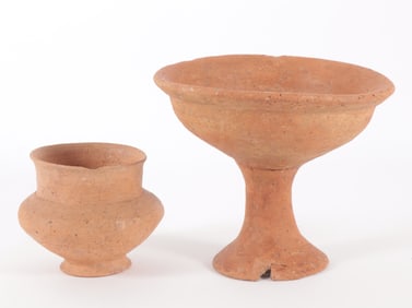 Two Ancient Earthenware Articles