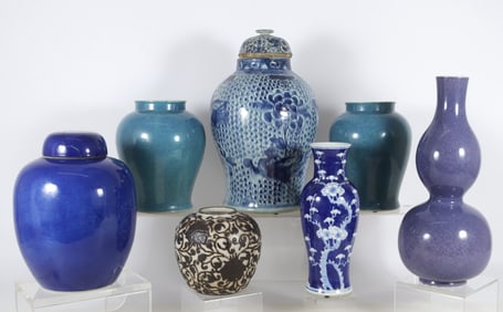 Group of Chinese Porcelain Vases & Ginger Jars