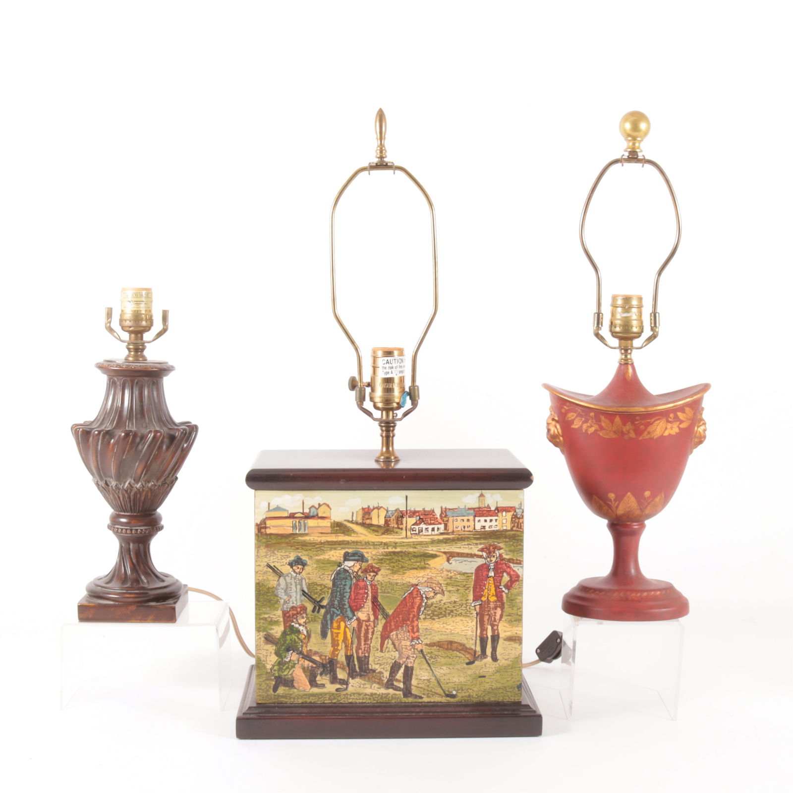 Kaiser Kuhn-St. Andrews, Dutch & Grecian Urn Lamp (1 of 4)