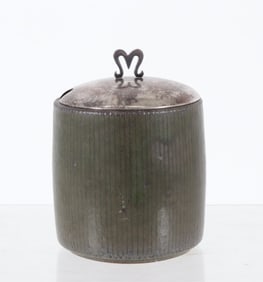 Arne Bang - Earthenware Lidded Jar