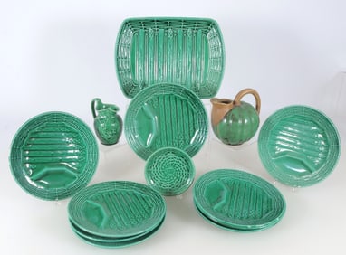 Sarreguemines Majolica - Louis Lourioux Jug