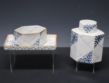 Anne-Marie Trolle - Floreana Porcelain Items