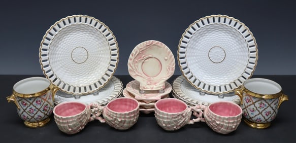 Group of Continental Porcelain Tableware
