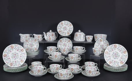 Minton 'Haddon Hall' Partial Dessert Service