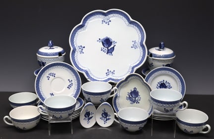 Royal Copenhagen - Blue Tranquebar Faience
