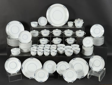 91 Pcs. Royal Copenhagen - Gemina Partial Dinner Svc