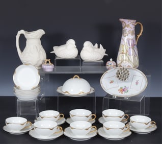 Herend - Dresden - Limoges Porcelains