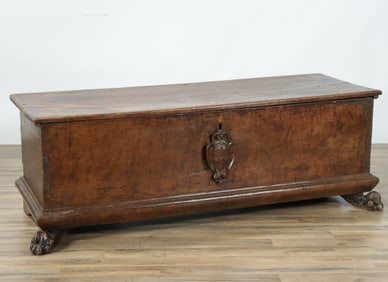 Italian Baroque Walnut Cassone
