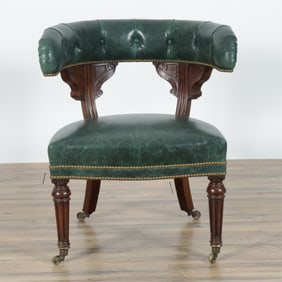William IV Mahogany Tub Armchair, c 1835
