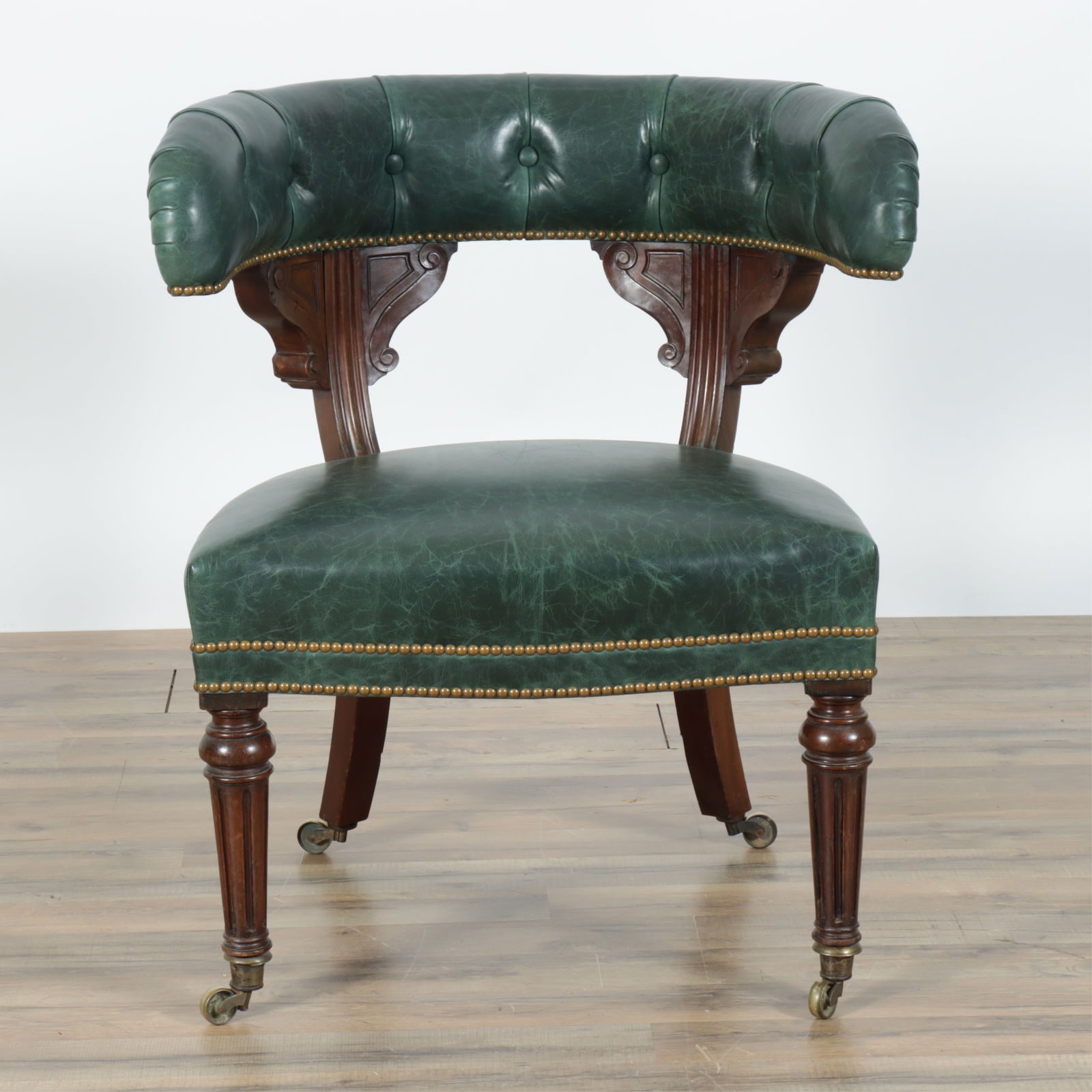 William IV Mahogany Tub Armchair, c 1835 (1 of 8)