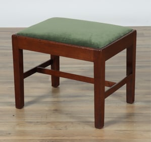 George III Mahogany Bench, 18th C