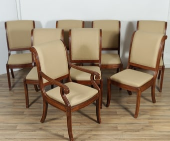 12 Fairfield Chair Co. Regency Style Dining Chairs