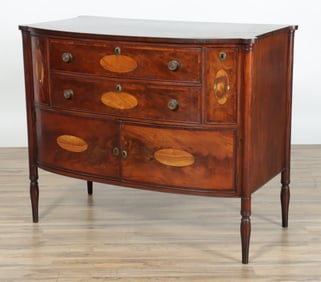 Federal Style Inlaid Mahogany Sideboard