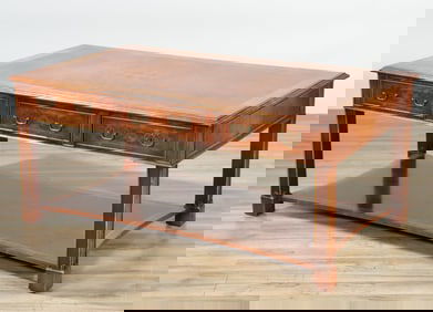 Yorkshire House Inlaid Mahogany Coffee Table