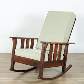 Stickley Oak Rocker