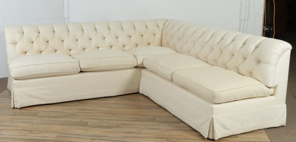 Custom L-Shaped Sectional Sofa