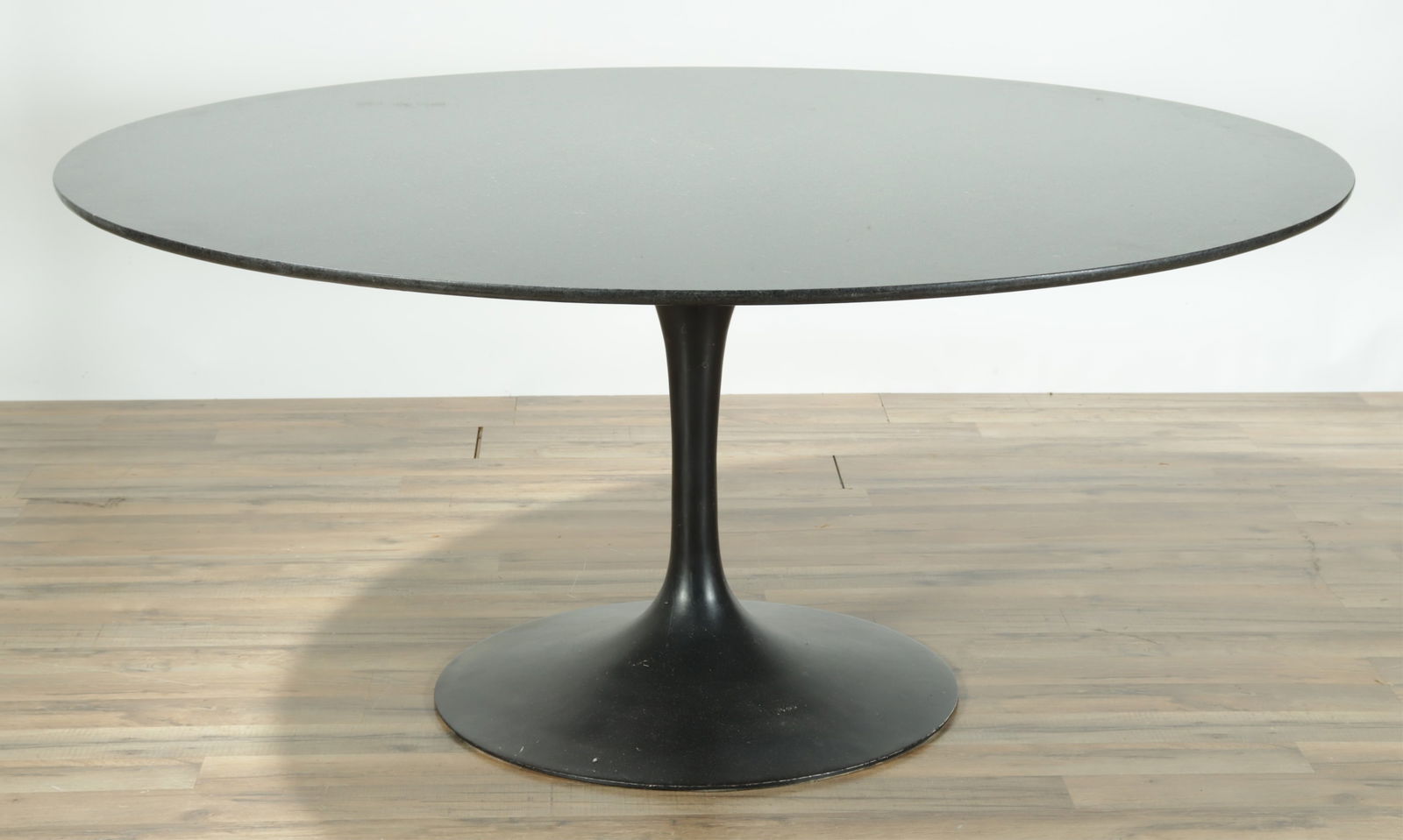 Eero Saarinen Style Black Painted Breakfast Table (1 of 6)
