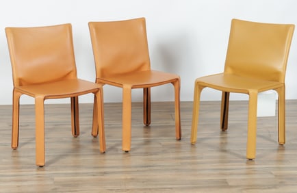 Three Mario Bellini for Cassina Side Chairs