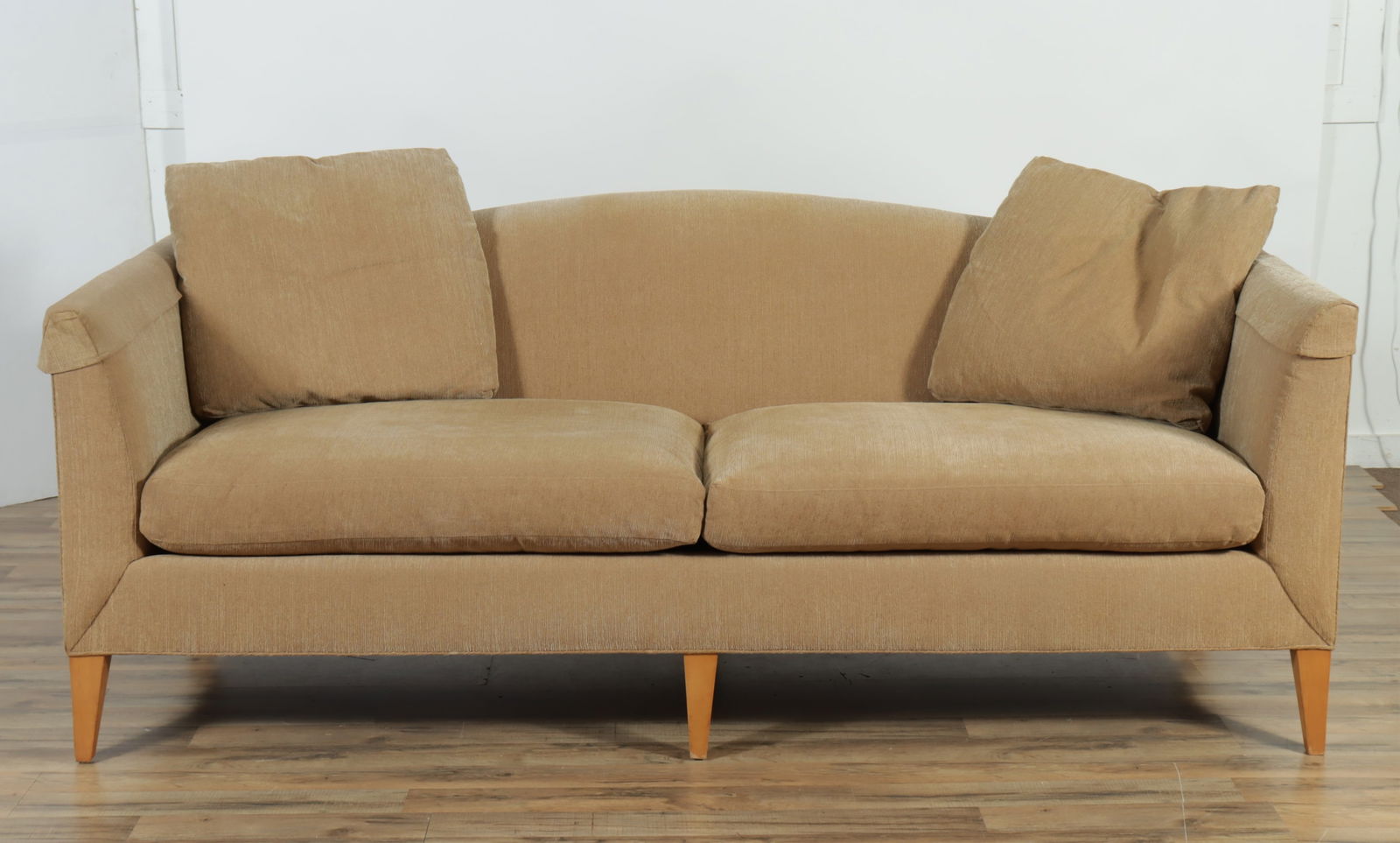 Baker Upholstered Cherry Sofa (1 of 7)