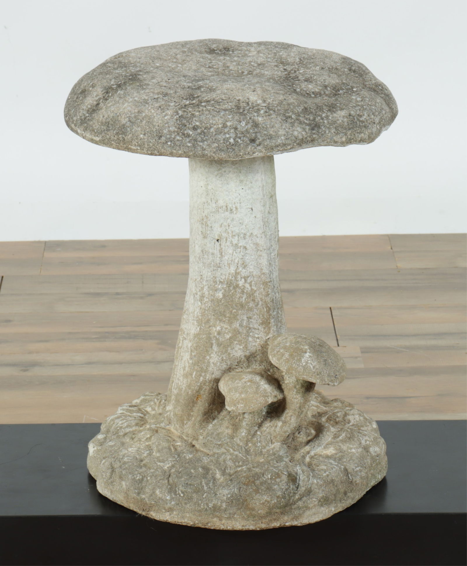 Cast Cement Mushroom Garden Stool (1 of 5)