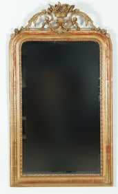 Louis XVI Style Giltwood & Composition Mirror