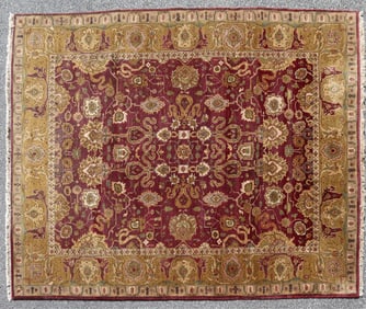 Agra Wool Carpet 8-10 x 11-7