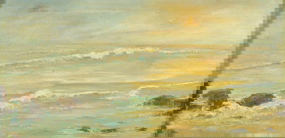 Marie Gargiulo - Seascape at Dusk O/C