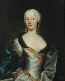 Continental School, Portrait of a Lady, 18th C