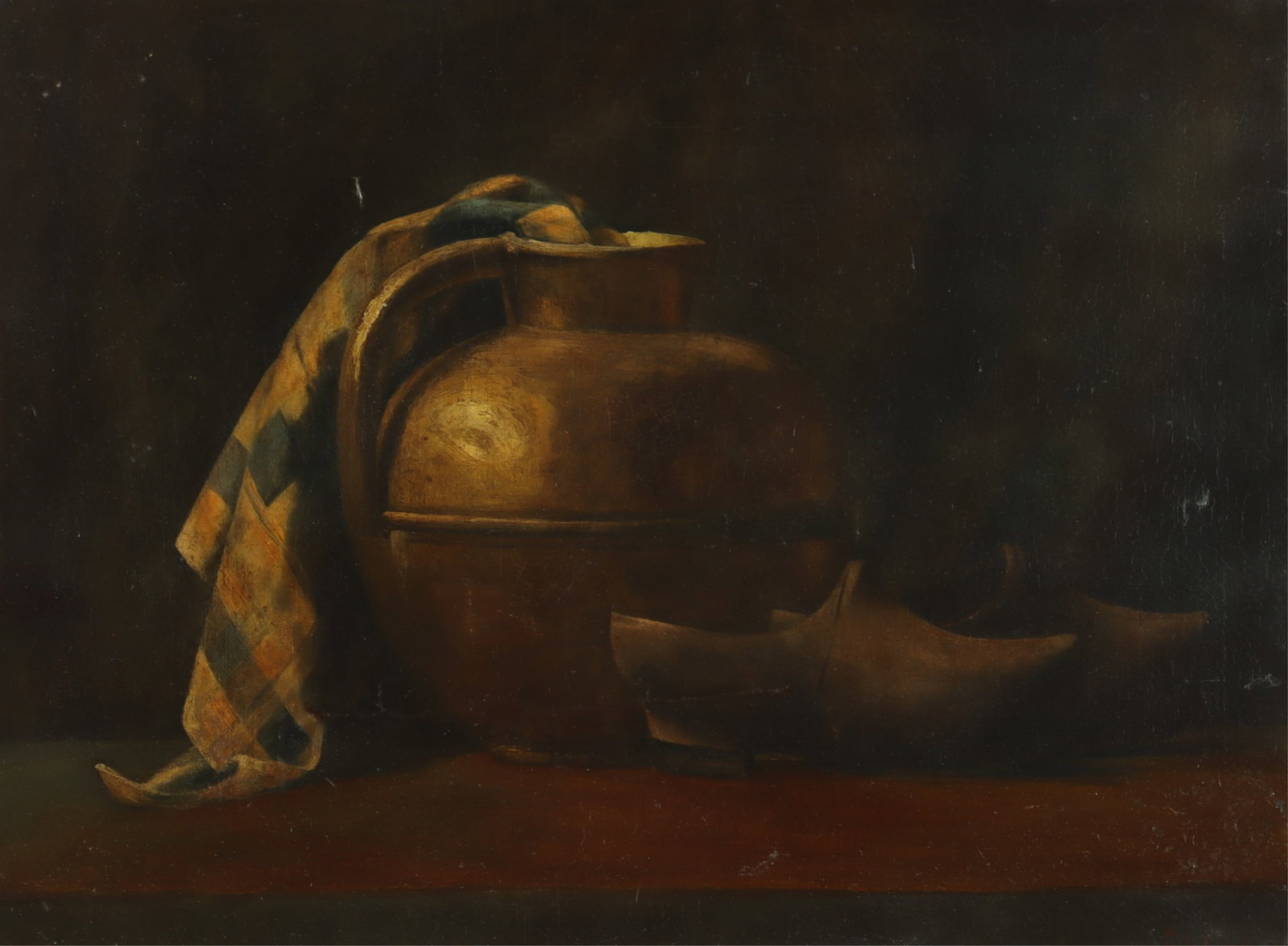 Charles Henry Cook - Still Life - O/C: Charles Henry Cook, Ireland, 1830-1906, Still life, oil on canvas, signed lower right 21 1/2 x 23 1/2, framed 27 7/8 x 36 Property from the collection of Richard Castellane - Castellane Gallery Manhat