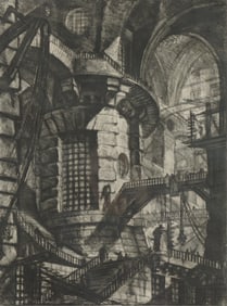 Piranesi - The Round Tower Etching