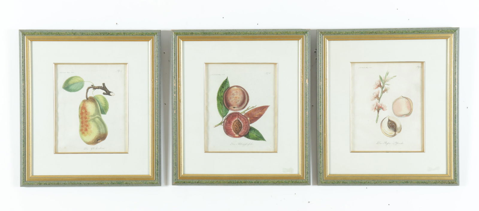 19th C. Weimer Copperplates Pear and Peach (1 of 13)