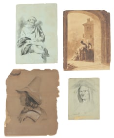 James Inskipp & Unknown Artists - Drawings