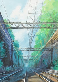 Arthur Getz - Railroad Tracks C/P