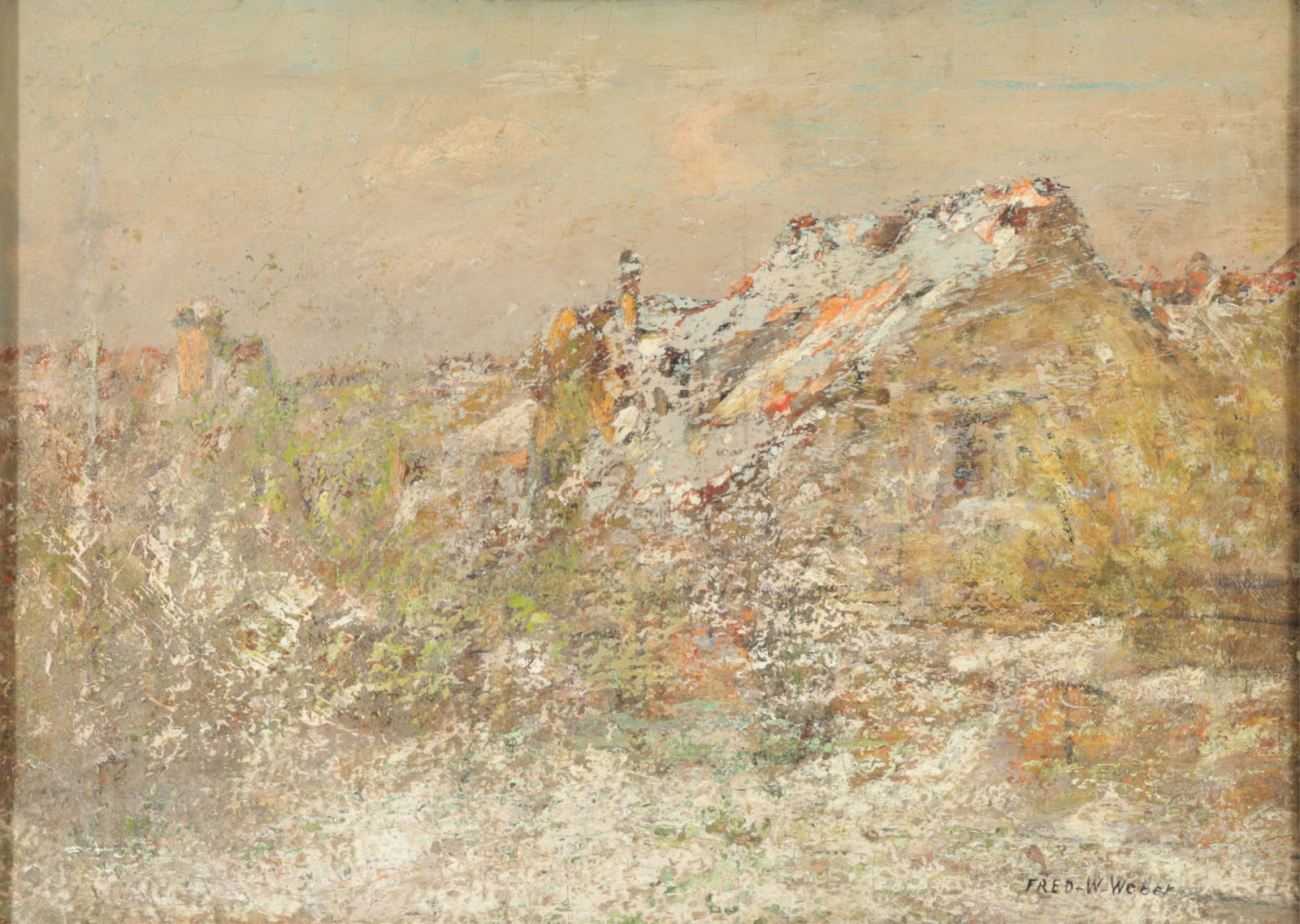 Fred W. Weber - Rooftops - O/C (1 of 9)