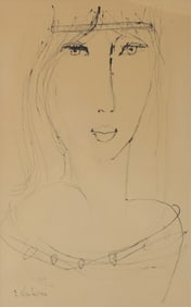 Ervin Neuhaus - Portrait of a Young Lady