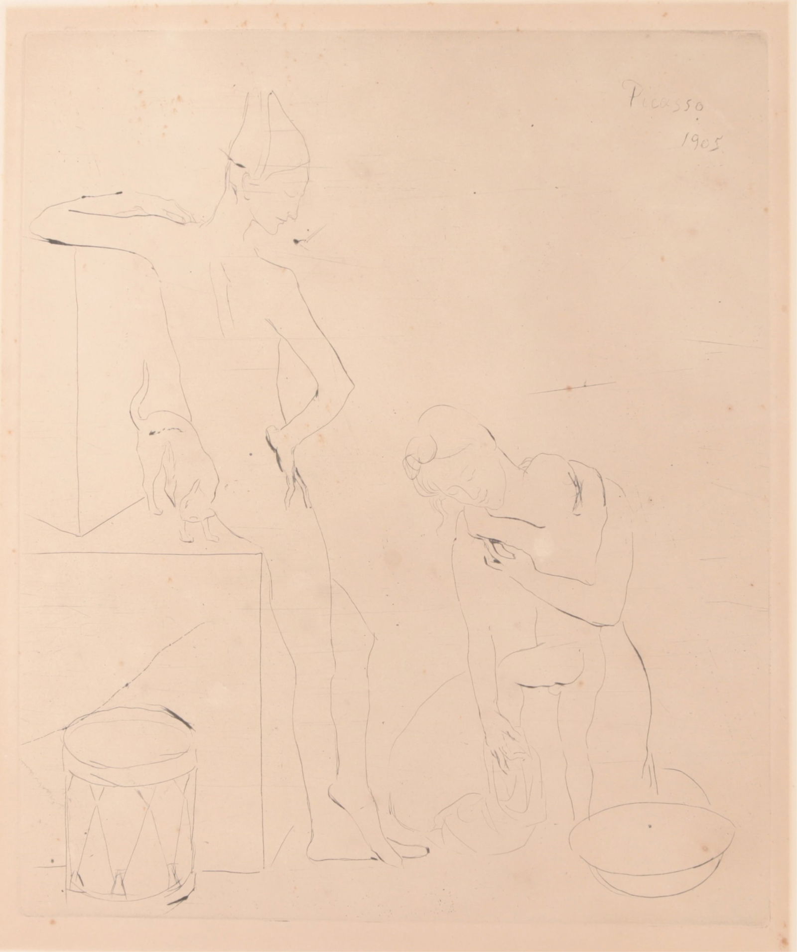 Pablo Picasso - Le Bain Etching (1 of 20)