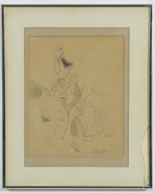 Melville Price - Abstract Drawing
